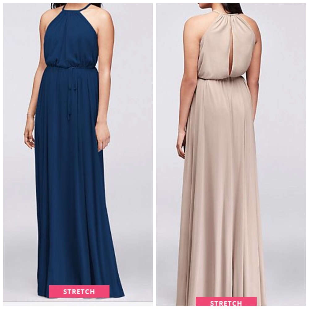 FLOWY BRIDESMAID DRESS